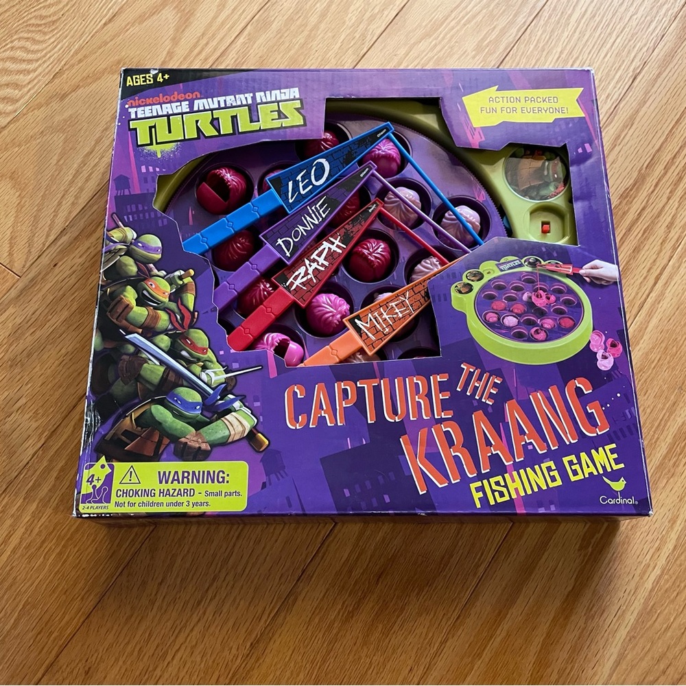 Nickelodeon Teenage Mutant Ninja Turtles capture the Kraang fishing game